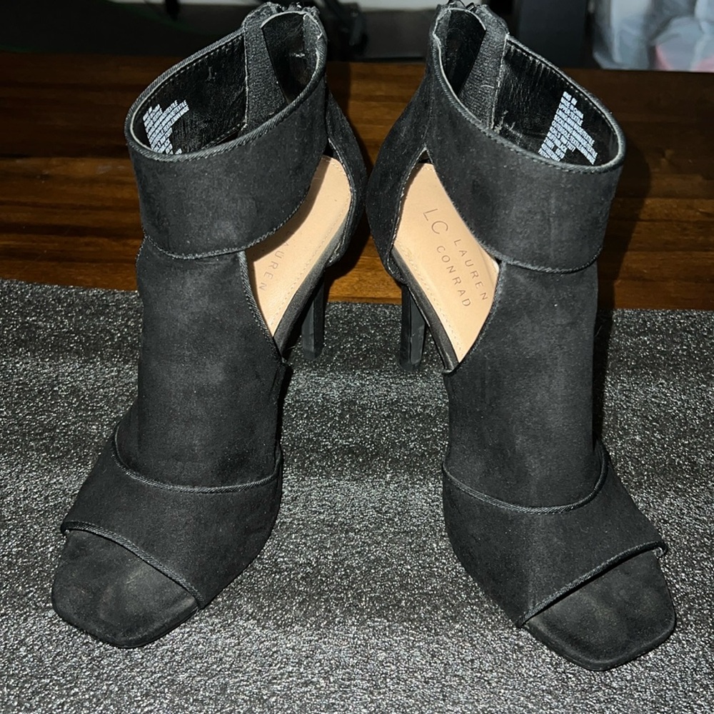 Lauren Conrad peek-a-boo bootie